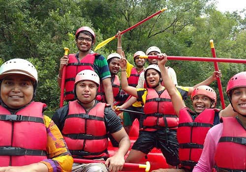 River rafting & Stay